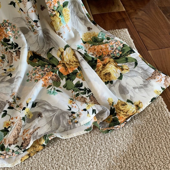 New Layering Tunic Floral Tank Dress Halter Top - Picture 4 of 7